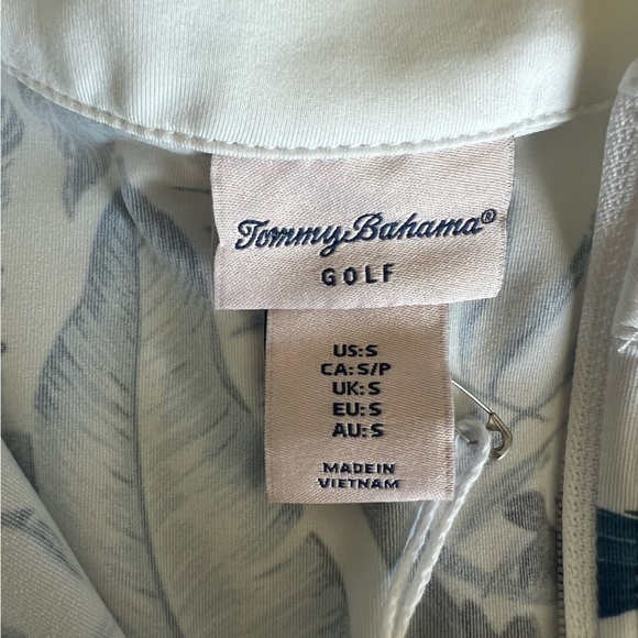 NWT Tommy Bahama Golf Quarterzip Tank (S) - Picture 10 of 11